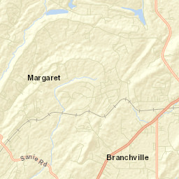 Hill Number 1 Alabama Street Map