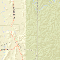 Joseph Springs Alabama Street Map