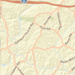 4885 Post Road, Winston, GA 30187, USA Street Map