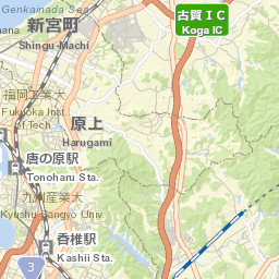 Shingū Street Map