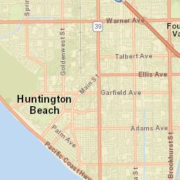 Wintersburg California Street Map