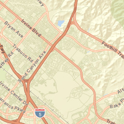 The Meadows California Street Map