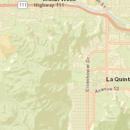 Indian Wells Street Map