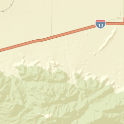 Desert Center California Street Map