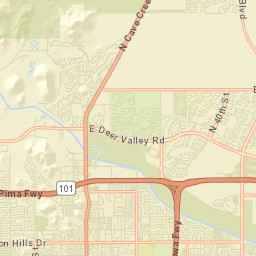Parque Vista Estates Arizona Street Map