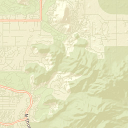 Desert Highlands Arizona Street Map