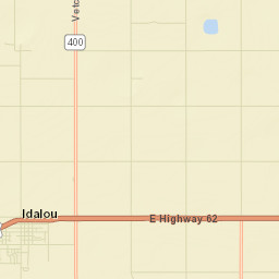 Idalou Street Map
