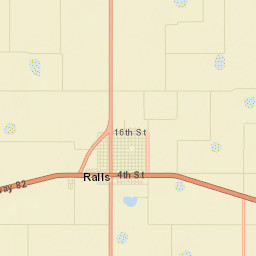 Ralls Street Map
