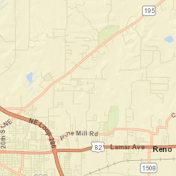 Reno Street Map
