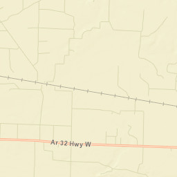 Wades Chapel Arkansas Street Map