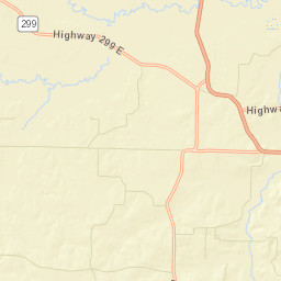 Laneburg Arkansas Street Map