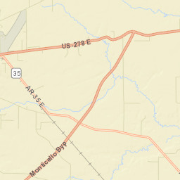 Killin Arkansas Street Map