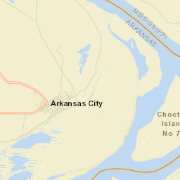 Arkansas City Arkansas Street Map