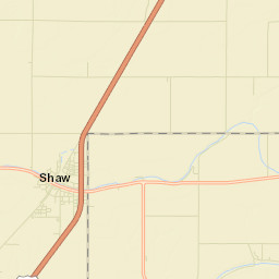 Shaw Street Map