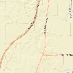 County Road 260, Maben, MS 39750, USA Street Map