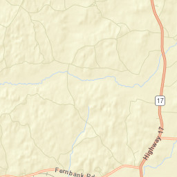 Fernbank Alabama Street Map