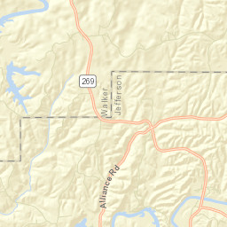 Praco Alabama Street Map