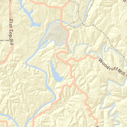 Riverside Estates Alabama Street Map
