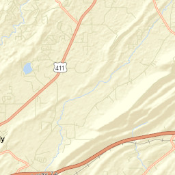 Saint Clair Forest Alabama Street Map