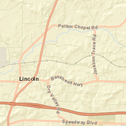 Martins Mill Alabama Street Map