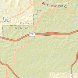 Old Davisville Alabama Street Map