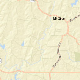 Mount Zion Street Map