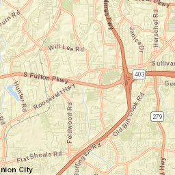 Union City Street Map