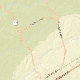 Greene County Street Map