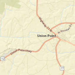 Union Point Street Map