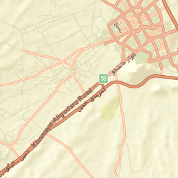 Khomeyn Street Map