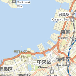 Fukuoka Street Map