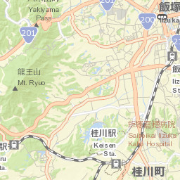 Iizuka Street Map