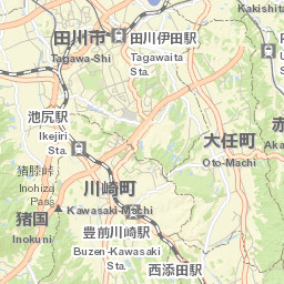 Tagawa Shi Street Map