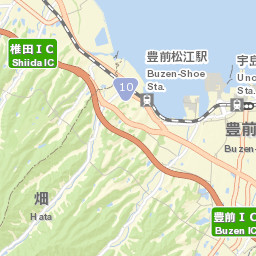 Buzen Street Map