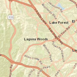 Serrano Place California Street Map