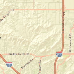 Antelope Hills California Street Map