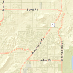 Dutch Village California Street Map