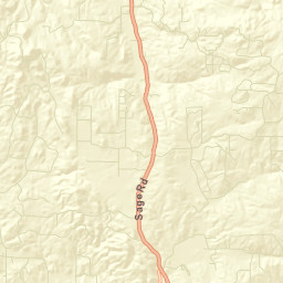 Oakridge Ranches California Street Map