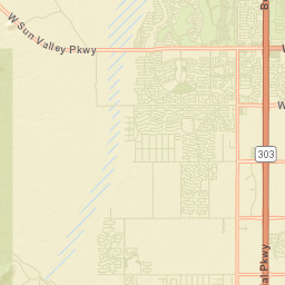 Waddell Arizona Street Map