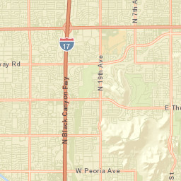 Brandywine Arizona Street Map