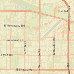 Windsong Arizona Street Map