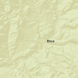 Blue Arizona Street Map
