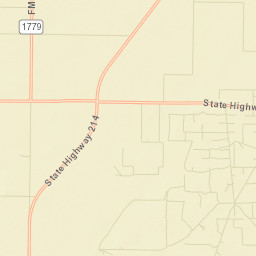 Cochran County Street Map