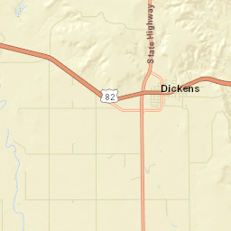Dickens Street Map