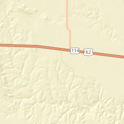 Dickens County Street Map