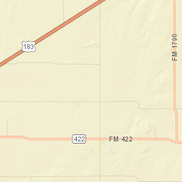Baylor County Street Map