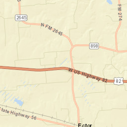 8042 Highway 56, Savoy, TX 75479, USA Street Map