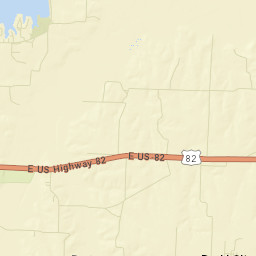 Fannin County Street Map
