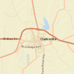 U.S. 82 Clarksville TX 75426 Street Map
