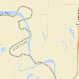 Lanesport Arkansas Street Map